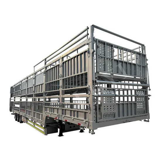 Factory Direct Sale 3 Axle Cargo Truck Semi