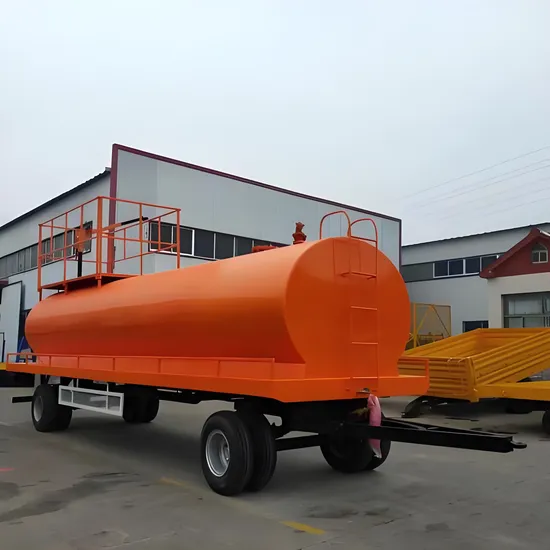 2 Axle 3 Axle Full Trailer Fuel Oil LPG Gas Water Tank Transport Drawbar Trailer 