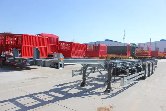 Heavy Duty Bulk Cargo Transport Trailer Timber Transport Heavy