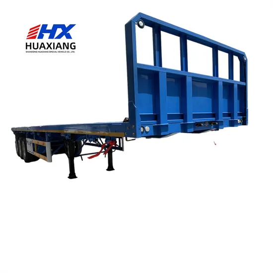 Container Skeleton Truck Container Transport Trailer Container Flatbed Truck Logistics Flatbed Truck 