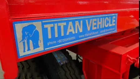 2 Axle 20FT and 40FT Full Trailer with Drawbar/40ton Flatbed Side Wall Dolly Drawbar Full Trailer 