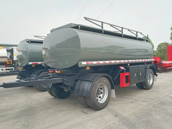 10000 Liters 15000L Drawbar Fuel Tanker Trailer, Oil Tanker Full Trailer 