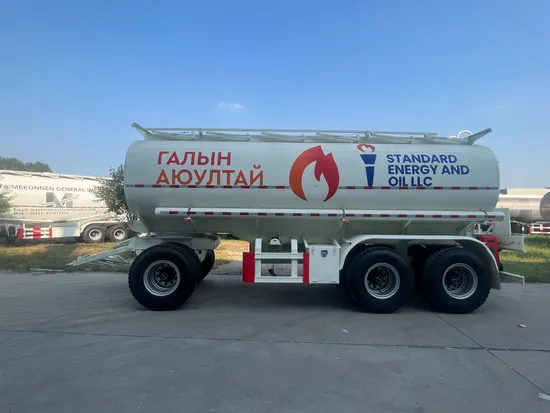 China Manufacturers Sinotruk HOWO Drawbar Full Tank/Tanker Trailers 15000L/20000L/25000liters Fuel/Diesel/Gasoline/Petroleum/Water Tank Trailer for Sale 