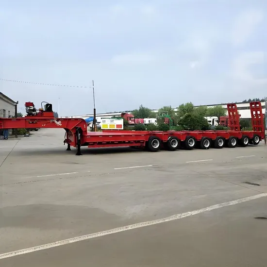 Heavy Duty Machine Special Equipment 8 Lines16 Axles Hydraulic Module Trailer 