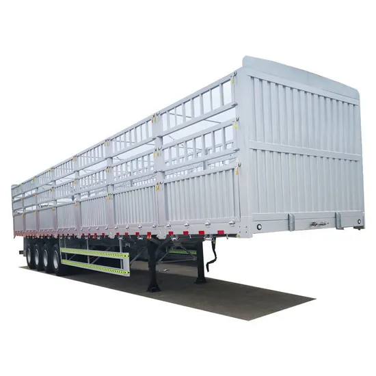 Factory Direct Delivery 4 Axles Full Trailer Drawbar Trailer Heavy Duty Full Cargo Trailer Side Wall Semitrailer Fence Cargo Container Trailer 