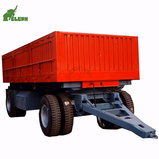 2/3 Axles 20FT Full Drawbar Side Wall Tractor Trailer 