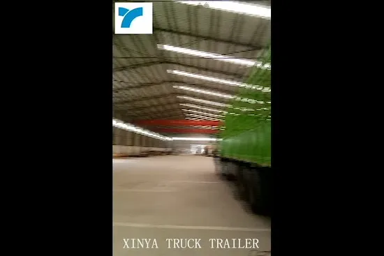 3 Axles Container Chassis Container Bulk Fence Sidewall Cargo Truck Semi Trailer Factory 