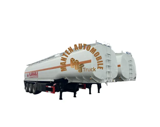 Factory Price 3 Axles 42cbm 45m3 Carbon Steel/ Stainless Steel/ Aluminum Alloy Oil Tank Trailer 